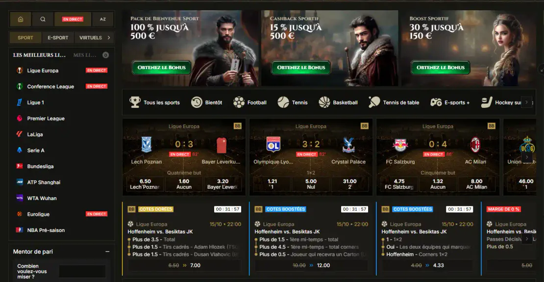 kyngs casino sport