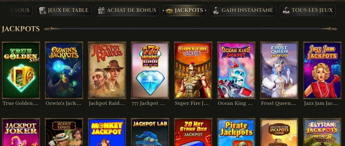 Kyngs : jackpots instantanés